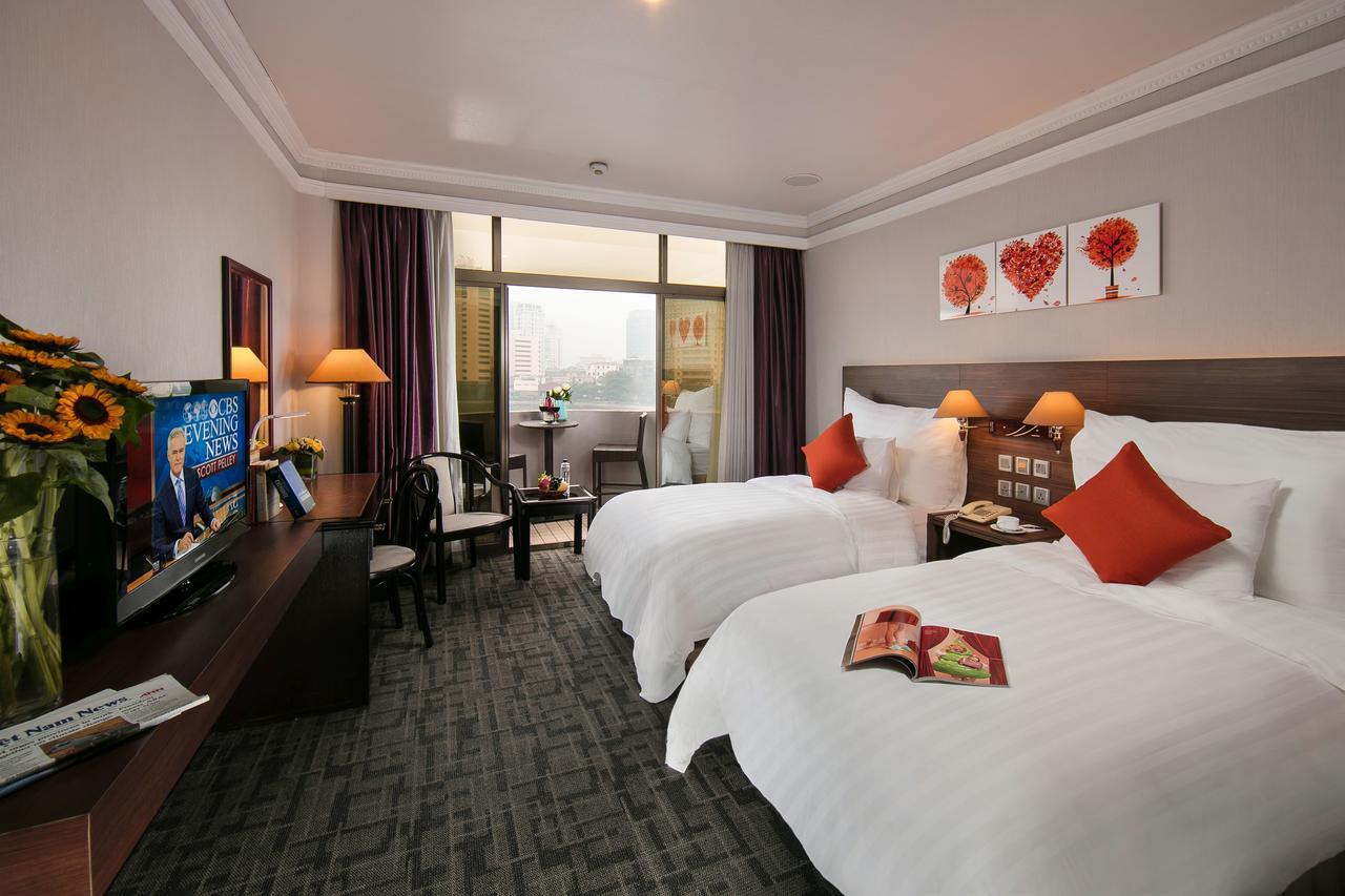 Lake Side Hotel Hanoi Exteriör bild